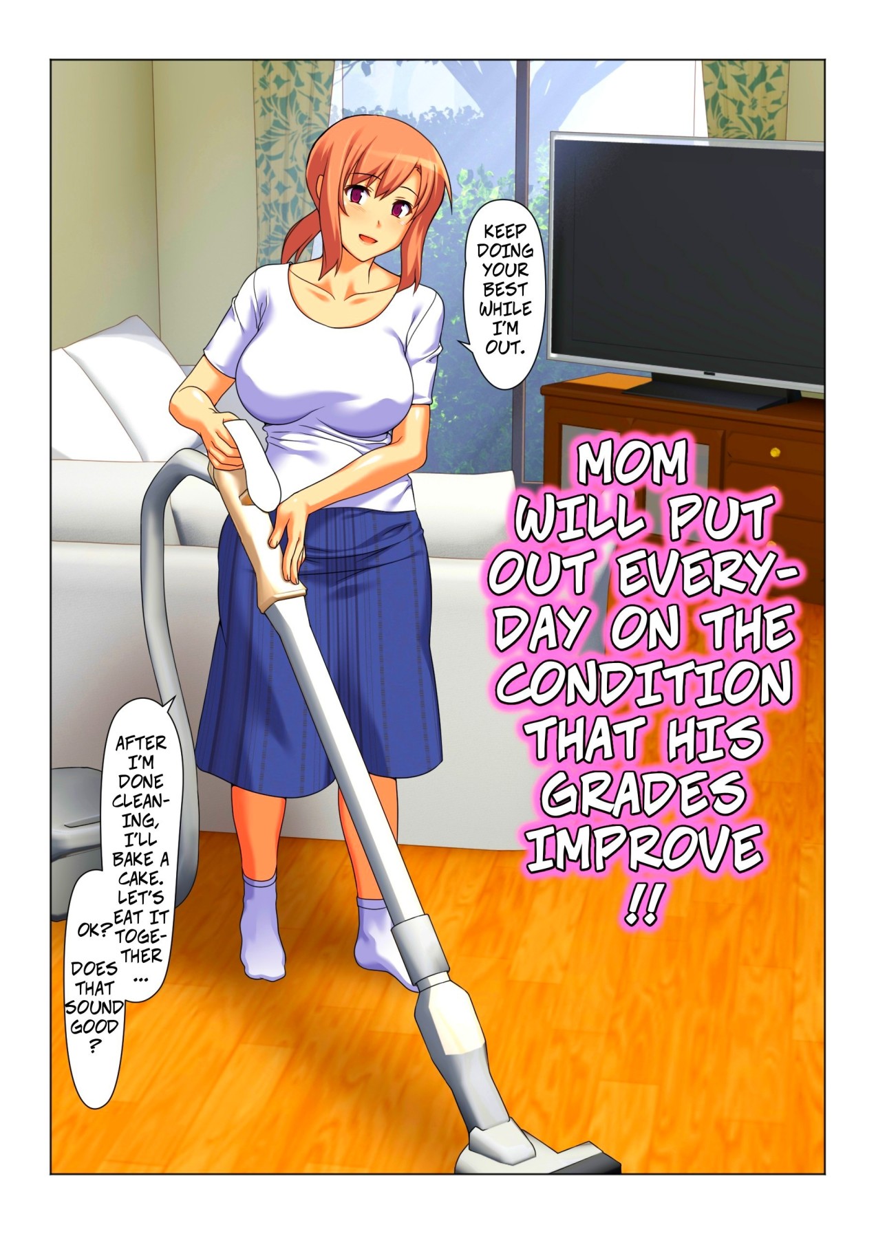 Hentai Manga Comic-Mom Will Put Out Everyday On The Condition That His Grades Improve-Read-13